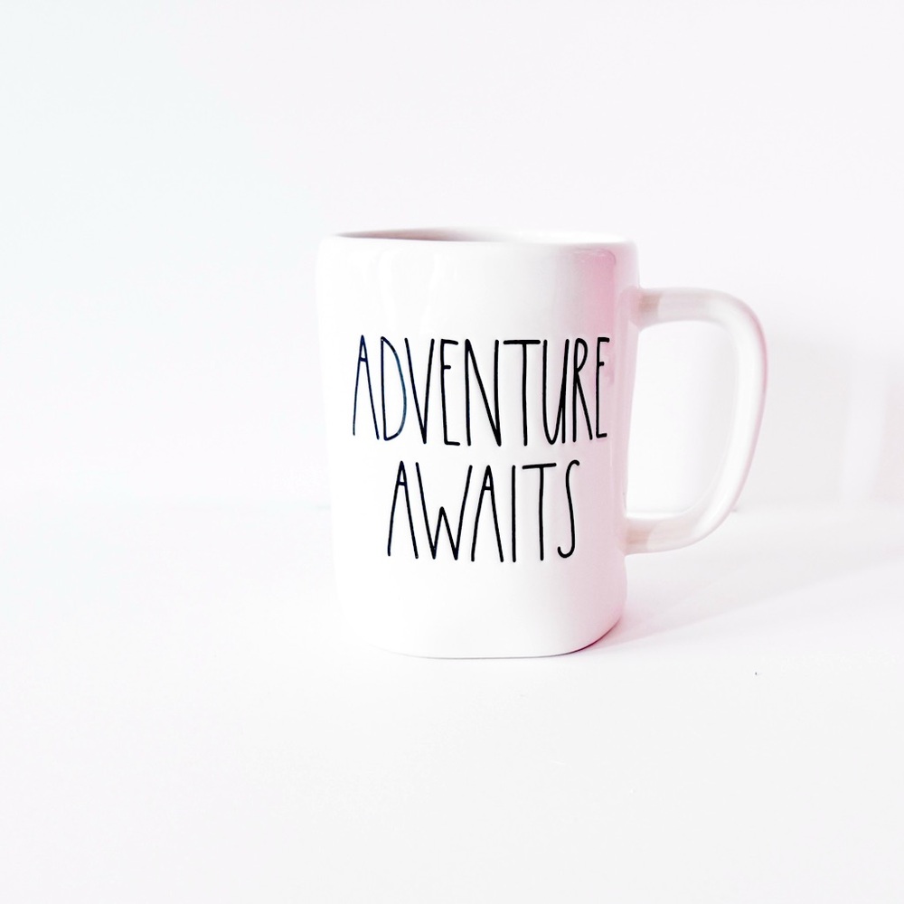 Rae Dunn Adventure Awaits Coffee Mug
